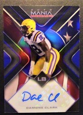 #878 Damone Clark 2022 WC Auto Mania #AMA-TR25 American 6/25 Auto Rookie Cowboys