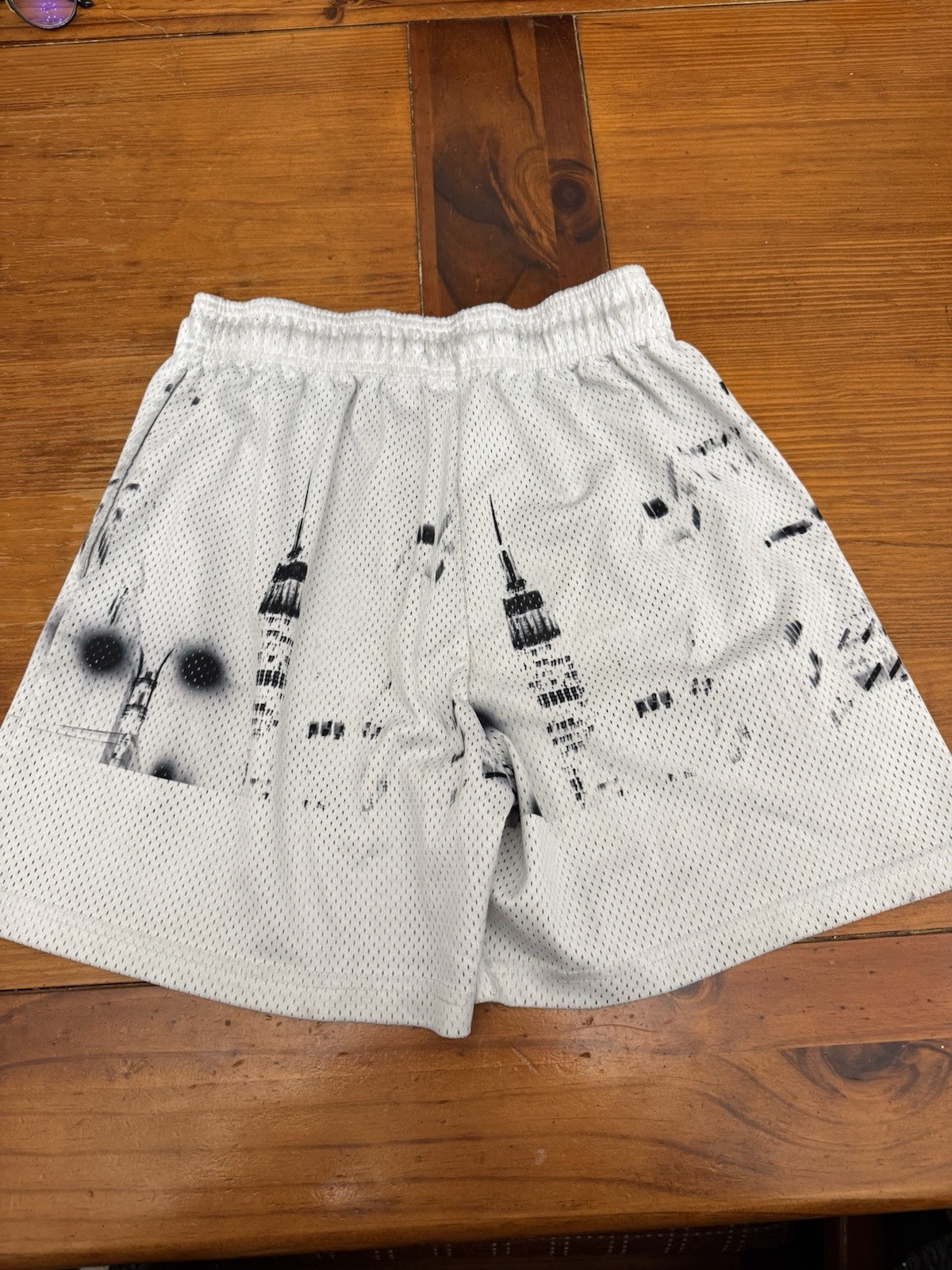 Eric Emanuel EE Basic Shorts White Skyline Medium… - image 2