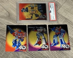 Transformers 40th Anniversary Trading Cards | eBay