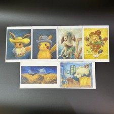 Van Gogh Museum Pokemon Collaboration Postcar...