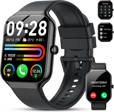 Smartwatch Damen Herren 1,96''Hd Smartwatch Bluetooth-5.4-Anrufe,115+ Sportmodi F