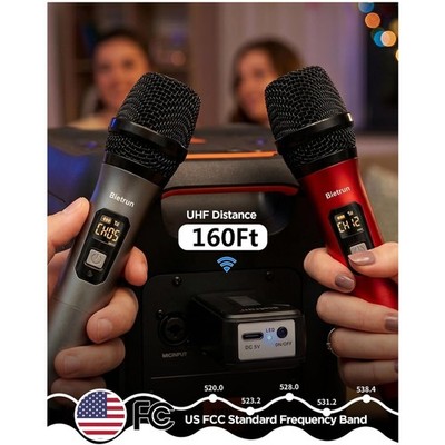 Professional Wireless Microphone Set