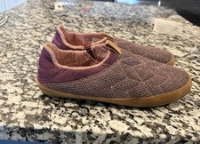 OluKai Lania Kilohana Slippers Womens 8 Purple Pink Fabric Slip On Comfort