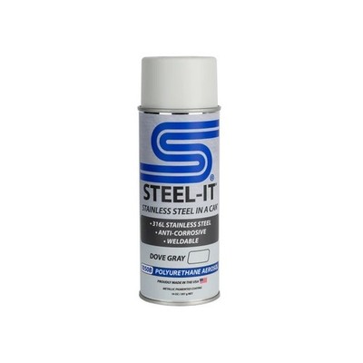 Steel-It Dove Gray Polyurethane 14 Ounce Can- 1050B, Made In USA