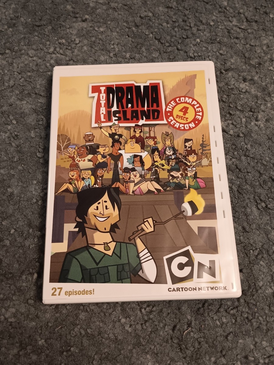 Total Drama Island Complete Season 4-Disc Set Cartoon Network DVD