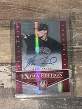 Panini 2012 Elite Extra Edition Max Fried Autograph #106 Rookie Ball Card. rookie card picture
