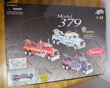 Vtg 90s Jada Police Peterbilt Model 379 Diecast Tow Truck Wrecker Set 20118 Vtg 90s Jada Police Peterbilt Model 379 Diecast Tow Truck Wrecker Set 20118