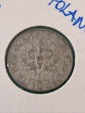 1923 Poland 50 Groszy (Y# 13) Nickel Coin [Warsaw Mint]   one-year issue