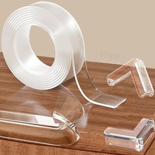 Corner Protectors Baby Proofing,0.8 in x 13.12 FT Clear Edge Protector Strip ...