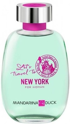 Mandarina Duck Let s Travel To New York 100ml EDT   Women s Fresh Fruity Scent 