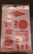 Fiskars School Days Theme Decorative Stencil  Photo Memories NEW in package