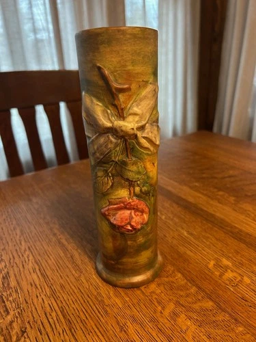 Antique/VIntage Weller Rose Bud Vase - Weller Pottery Ceramic Vase