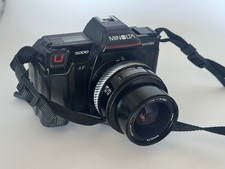 Minolta Maxxum 5000 AF 35mm SLR Film Camera w/ 35-70mmF4 excellent works great