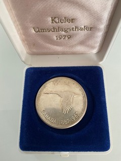 Kanada 1 Dollar Wildgans Kanadische Konföderation 1967 PP Silber .800