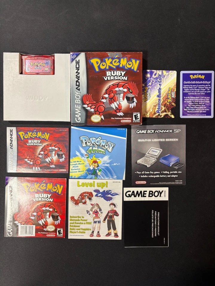 Pokemon Ruby Version Nintendo Gameboy Advance GBA CIB - Image 2 of 3