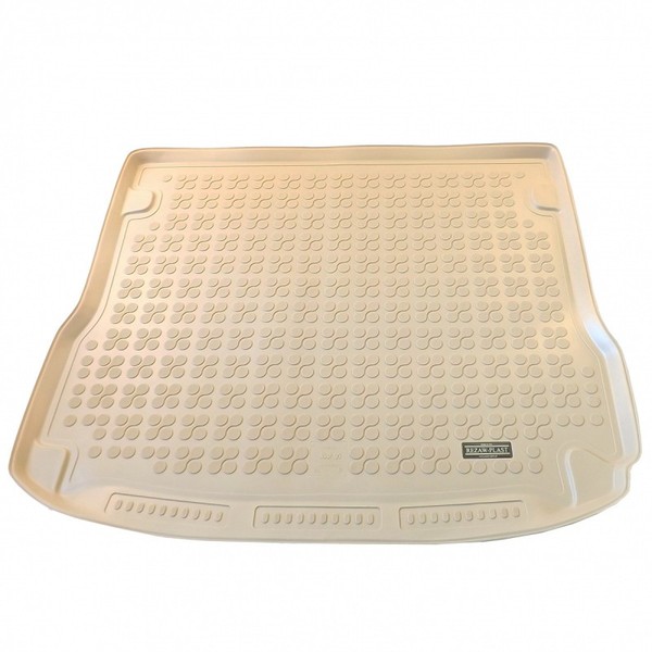 Kofferraumwanne Gummi Audi Q5 2008-2017 (Beige) Rezaw-Plast Passgenau Set-image