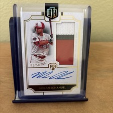 2024 Topps Definitive Collection - Nolan Schanuel Rookie Patch Auto /50 (RPA)