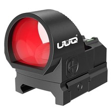 UUQ EagleC28F Reflex Sight, Shake Awake, RMR Footprint, 1x26mm Round Lens