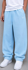 Nike Jogginghose Herren M hellblau Relaxed Fi...