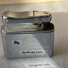 Vintage Lighter Ibelo Advertisement Ital Pacific Line Made in West Germany