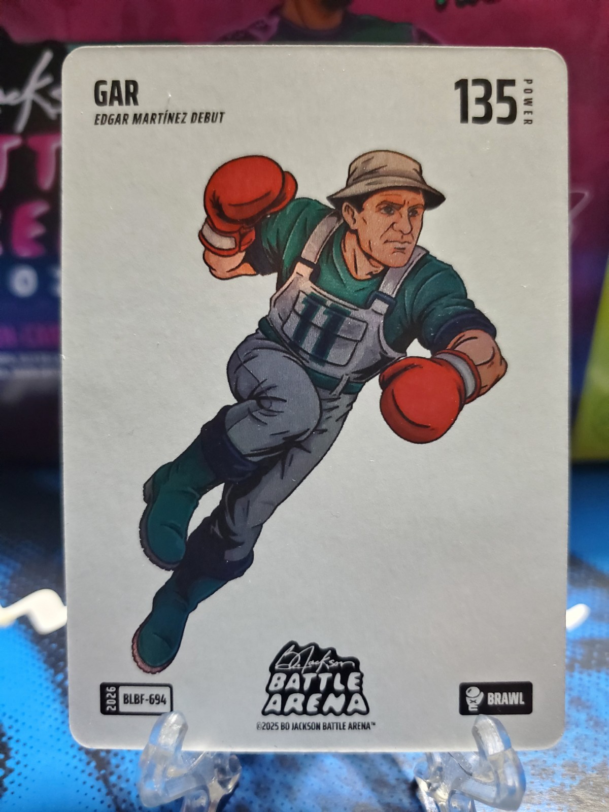 2026 Bo Jackson Battle Arena `Griffey Set` Gar Blizzard Brawl Edgar Martinez