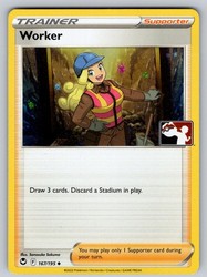 Worker 167/195 Prize Pack Series Cosmos Holo