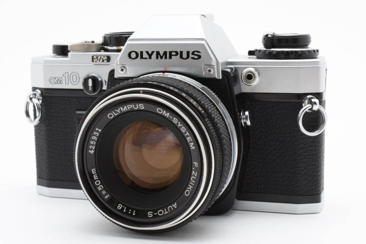 Olympus Om-10 Film Camera Om-System F.Zuiko Auto-S 50Mm F1.8