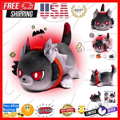 Werewolf Cat Plush Toys - Fantasy Themed Mini Squishy Figures - Embroidery Pl...
