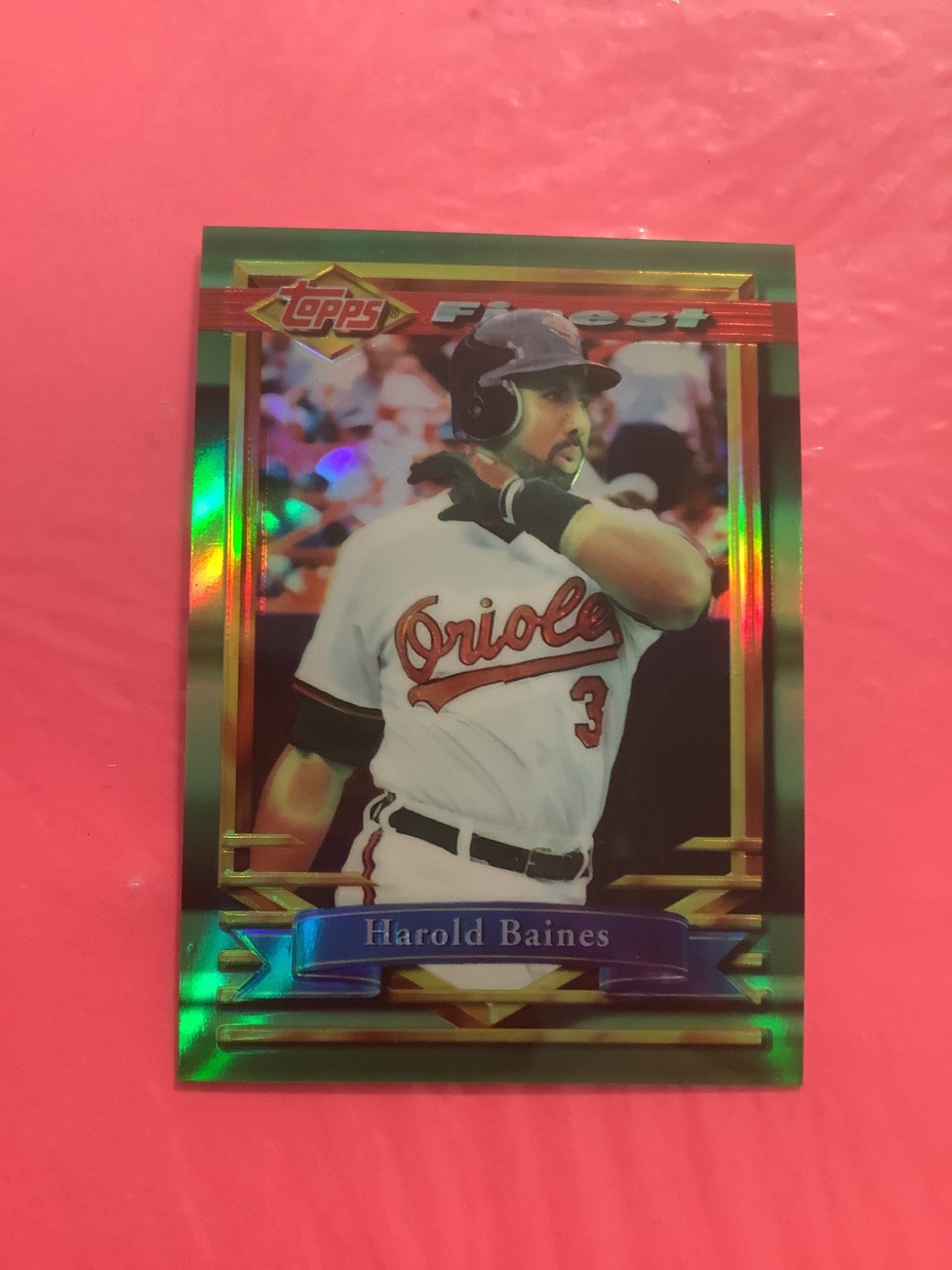 1994 Topps Finest - Harold Baines #254 Refractor