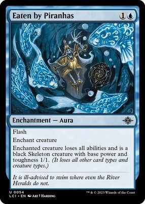 Eaten by Piranhas The Lost Caverns of Ixalan 54 MTG NM