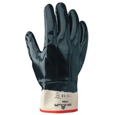 Showa Best Glove - 7166-10 - Dispose Nitrile Coated-navy- Fully C Dz6, Dozen