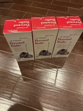 Radioshack 2-Way Personal Radio 14 Channel Set Of Three 3 