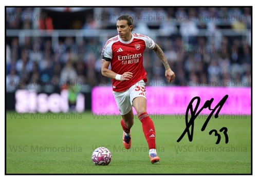 11205. Riccardo Calafiori Signed Pictures (A4 Prints) Arsenal Italy Bologna etc.