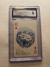 Vanilluxe Pokemon Playing Cards 2012 Jp Black Deck Cgc
