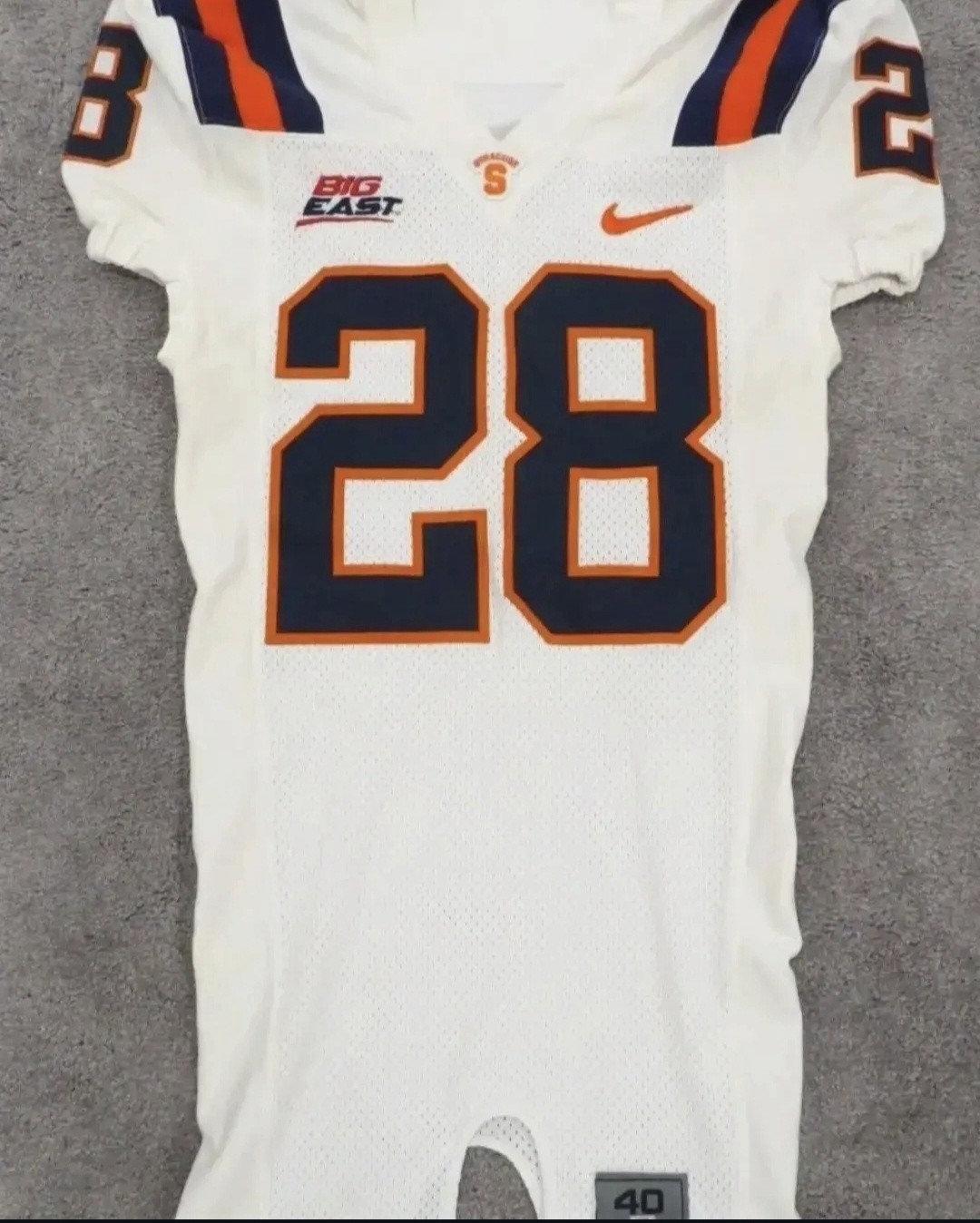 Syracuse Football Orange 2006 Game Worn Uniform Jersey Pants Tanard Jackson Bucs