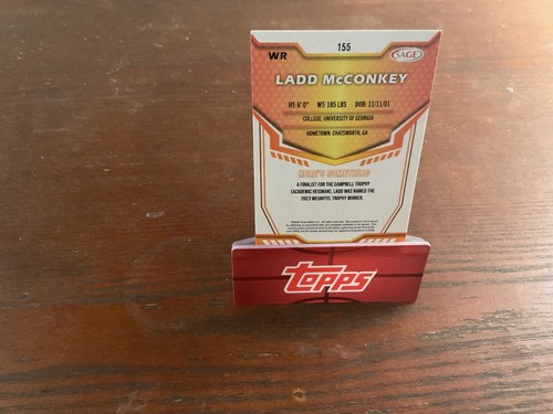 2024 Sage Low Series - Ladd Mcconkey #155 (RC) - Picture 2 of 2