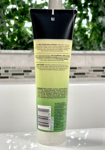 Acondicionador John Frieda Detox + Reparación - 8,45 fl oz cada uno - Paquete de 6 - Envío gratuito - Imagen 3 de 3