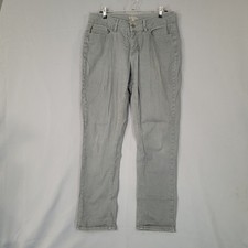 Riders by Lee Women's Pants Gray Size 16 Stretch Straight Leg