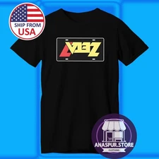 Zeta 7 Radio Station Upside Down Men's Black Size S-5XL