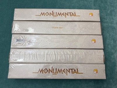 Five Playmats for Monumental Board Game - Funforge - New in Shrink!