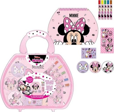 Gadget - Disney: Cerda' -  Minnie Set Cartoleria Da Colorare / Stationery Colour