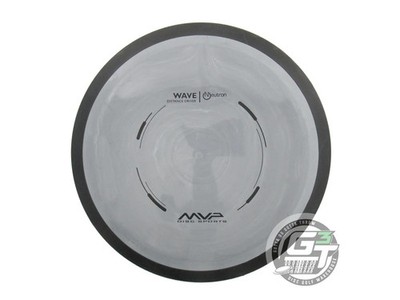 USED MVP Disc Sports Neutron Wave 169g Gray PFN Distance Driver Golf Disc