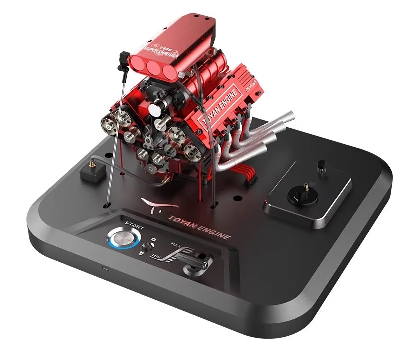 Toyan V8 FS-V800 28cc 4 Stroke 8 Cylinder RC Nitro Engine