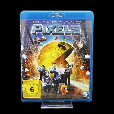 PIXELS - Adam Sandler - Kevin James - Comedy - Blu-Ray - Sehr Guter Zustand