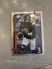 2025 NFL Topps Chrome Caleb Williams REFRACTOR