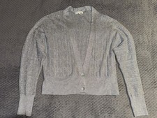 Silver Cardigan Women Size 12