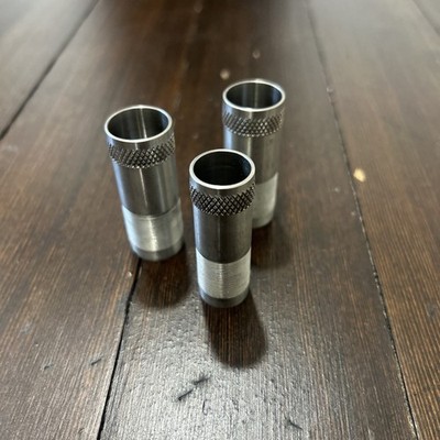 Vintage Stainless Steel 12 GA 20 GA Choke Tube Lot Unknown Models 12 And 20