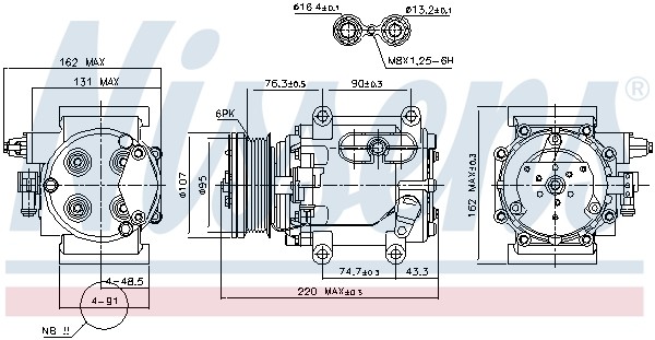 JAGUAR X-TYPE 4.0 Compressor 2001-2009