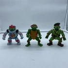 3 Teenage Mutant Ninja Turtles 1988 Raphael, 1991 Green Beret, 1990 Space Cadet