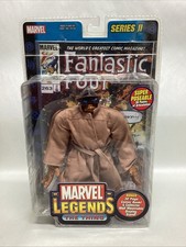 The Thing Marvel Legends Toy Biz Series 2 Action Figure Trenchcoat Variant NEW